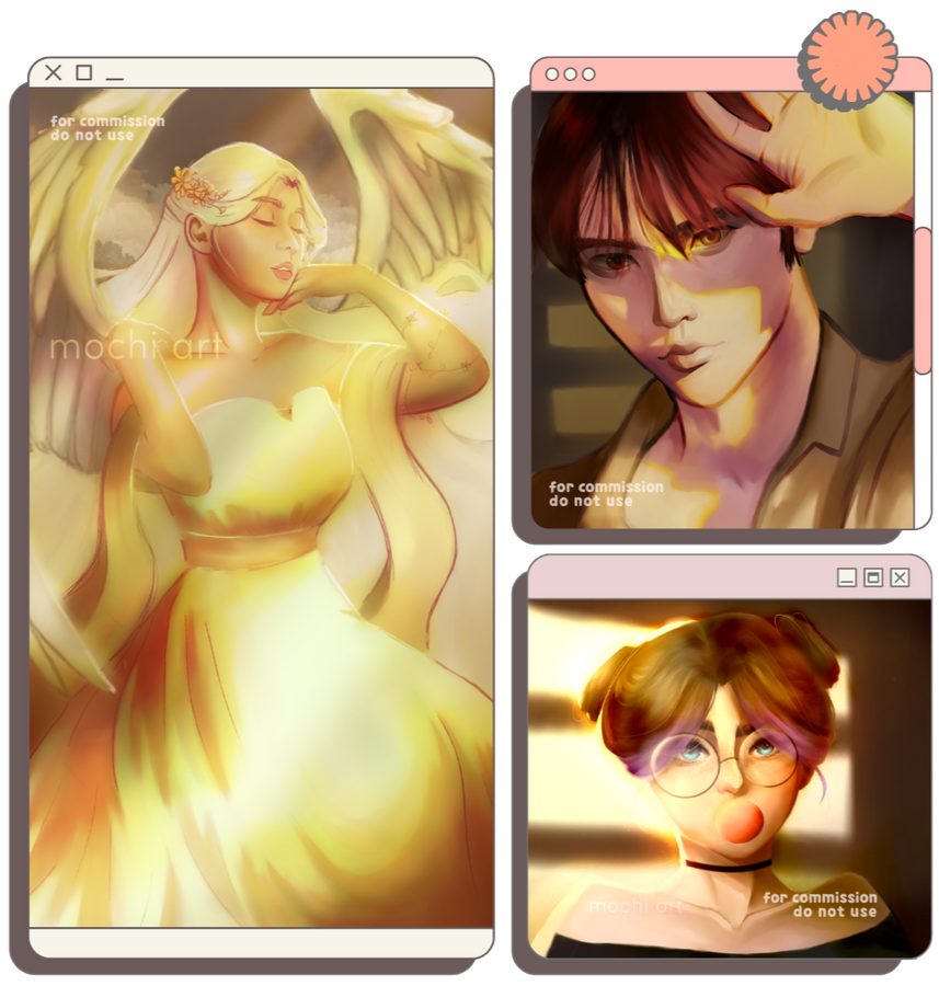 warm toned art